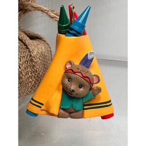 Hallmark Keepsake Ornament 1995 Bright N Sunny Tepee Crayola Collectors Series